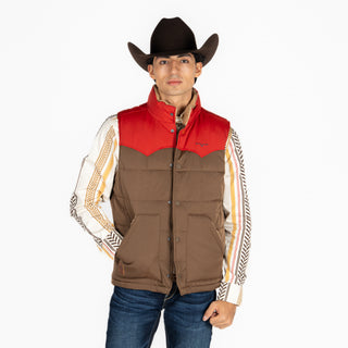 Chaleco Kimes Ranch Muir Trail Brown Caballero
