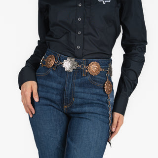 Cinturón Angel Ranch Concho Cobre Dama