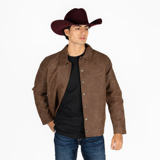 Chamarra Wrangler Café Oscuro Caballero