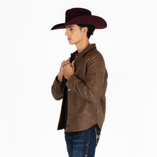 Chamarra Wrangler Café Oscuro Caballero