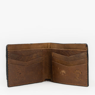 Billetera Toro Bravo Concho Rombo Pelo Caballero