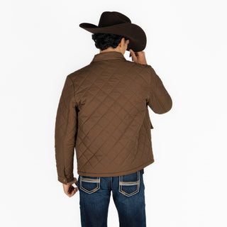 Chamarra Wrangler Café Oscuro Caballero