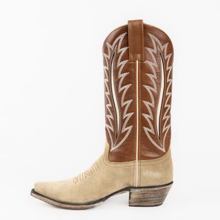 Bota Caborca Leonor Gamuza Piñón Dama