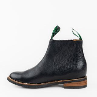 Botín La Barca 629 Negro Graso Joven