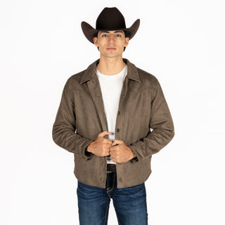 Chamarra Wrangler Taupe Caballero