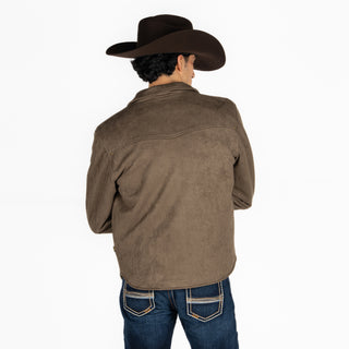 Chamarra Wrangler Taupe Caballero