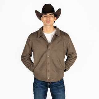 Chamarra Wrangler Taupe Caballero