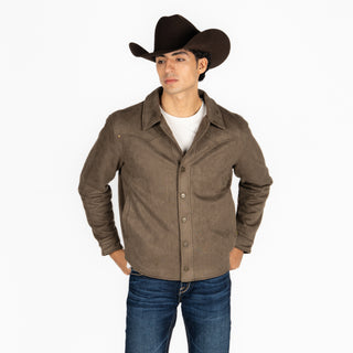 Chamarra Wrangler Taupe Caballero