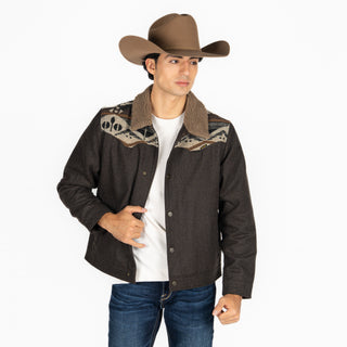 Chamarra Wrangler Borrega Chocolate Caballero