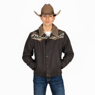 Chamarra Wrangler Borrega Chocolate Caballero