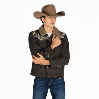 Chamarra Wrangler Borrega Chocolate Caballero