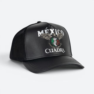 Gorra Cuadra México Bronze Mundil 2026 Negro