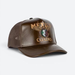 Gorra Cuadra México Bronze Mundil 2026 Café