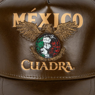 Gorra Cuadra México Bronze Mundil 2026 Café