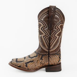 Bota Cuadra Pitón Belly Celta Cajeta Dama