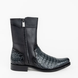 Bota Franco Cuadra Caimán Ternera Baby Gris Caballero