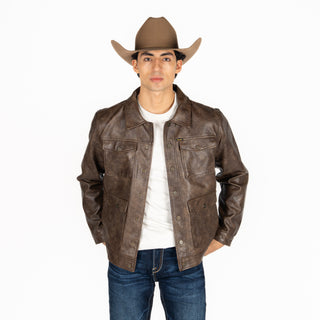 Chamarra Wrangler Café Caballero