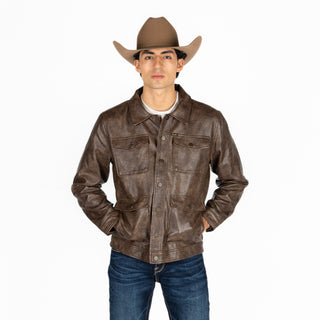 Chamarra Wrangler Café Caballero