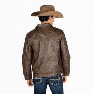 Chamarra Wrangler Café Caballero