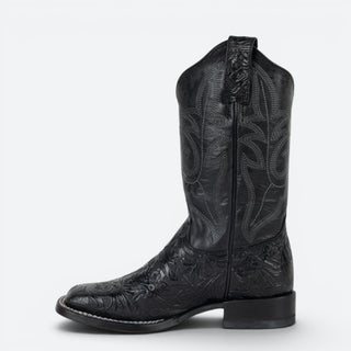Bota Reyme 044 Flor De Luz Negro Dama