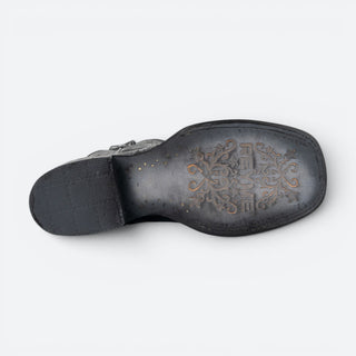 Bota Reyme 044 Flor De Luz Negro Dama