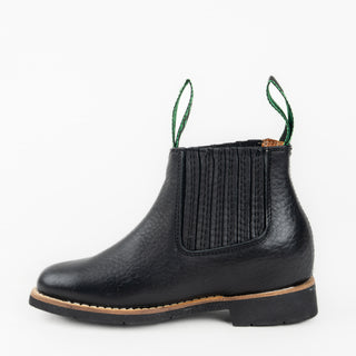 Botín La Barca 628 Negro Graso Niño