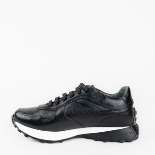 Sneakers Franco Cuadra Venado Diego Becerro Dolmen Negro Caballero