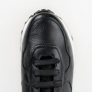 Sneakers Franco Cuadra Venado Diego Becerro Dolmen Negro Caballero