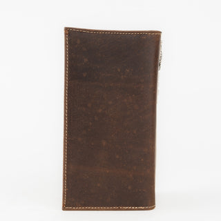 Billetera Coyote Ranch Concho Cruz Chocolate Caballero