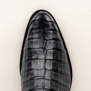 Bota Franco Cuadra Caimán Negro Caballero