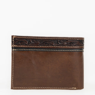 Billetera Toro Bravo Cincelado Concho Rodeo Caballero