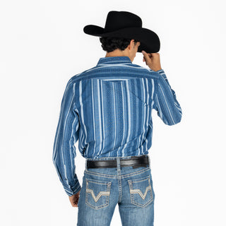 Camisa Kimes Ranch Tombtone Indigo Caballero