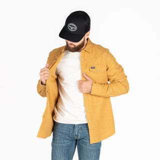 Sobrecamisa Kimes Ranch Atwater Solid Brown Caballero