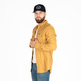 Sobrecamisa Kimes Ranch Atwater Solid Brown Caballero