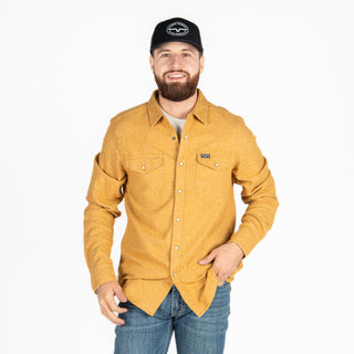 Sobrecamisa Kimes Ranch Atwater Solid Brown Caballero