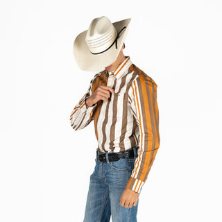 Camisa Kimes Ranch 1992 Brown Caballero