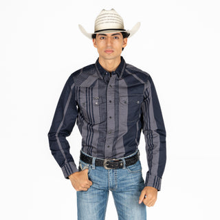 Camisa Kimes Ranch Brandit Black Caballero