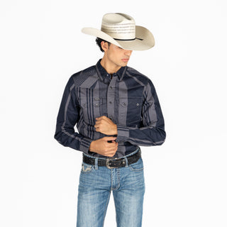 Camisa Kimes Ranch Brandit Black Caballero
