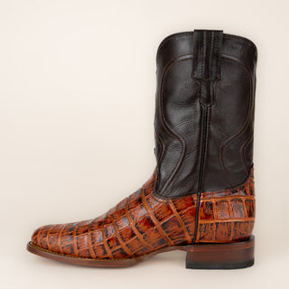 Bota Coyote Ranch Casas Grandes Grabado Moreleti Shedron Caballero