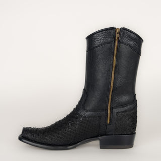 Bota Nokota Thomas 12 Pitón Negro Caballero
