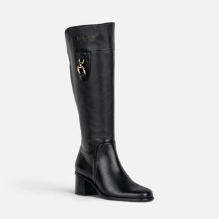 Bota Franco Cuadra Ternera Murray Alligator Negro Dama