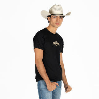 Playera Ranch & Corral Black Caballero