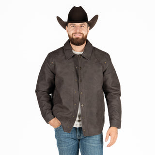Chamarra Wrangler Café Oscuro Caballero
