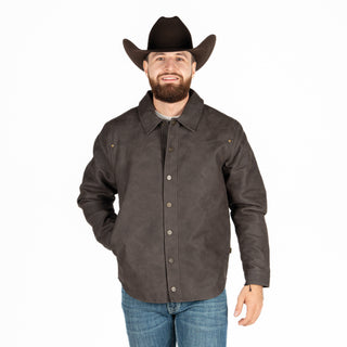 Chamarra Wrangler Café Oscuro Caballero