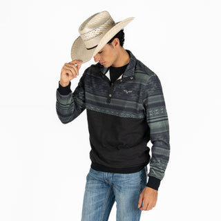 Suéter Kimes Ranch Tack Black Caballero