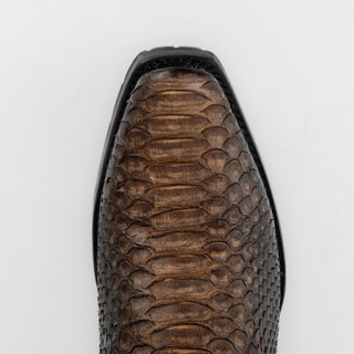 Bota Cuadra Pitón Back Lisboa Nobuck Negro Caballero