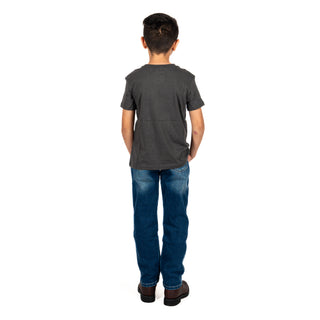 Playera Rock & Roll Denim Graphic Tee Niño