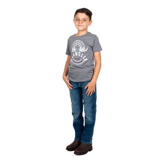 Playera Wrangler Gris Niño
