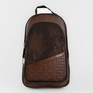 Bandolera Cuadra Fuscus Cola Belly Café Caballero