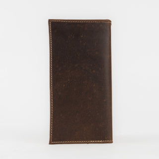 Billetera Coyote Ranch Piel Café Caballero